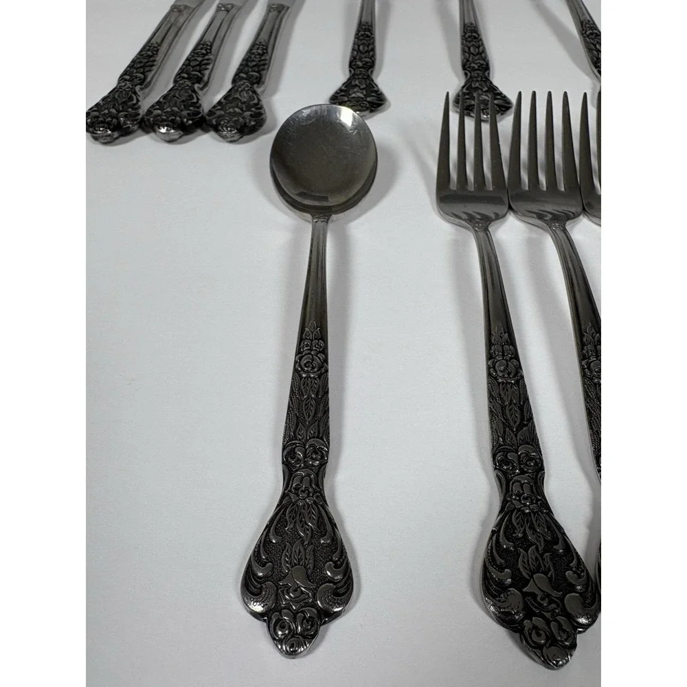 Versailles by MSI Japan Vintage Stainless Steel Flatware Mix Lot 16 Piece